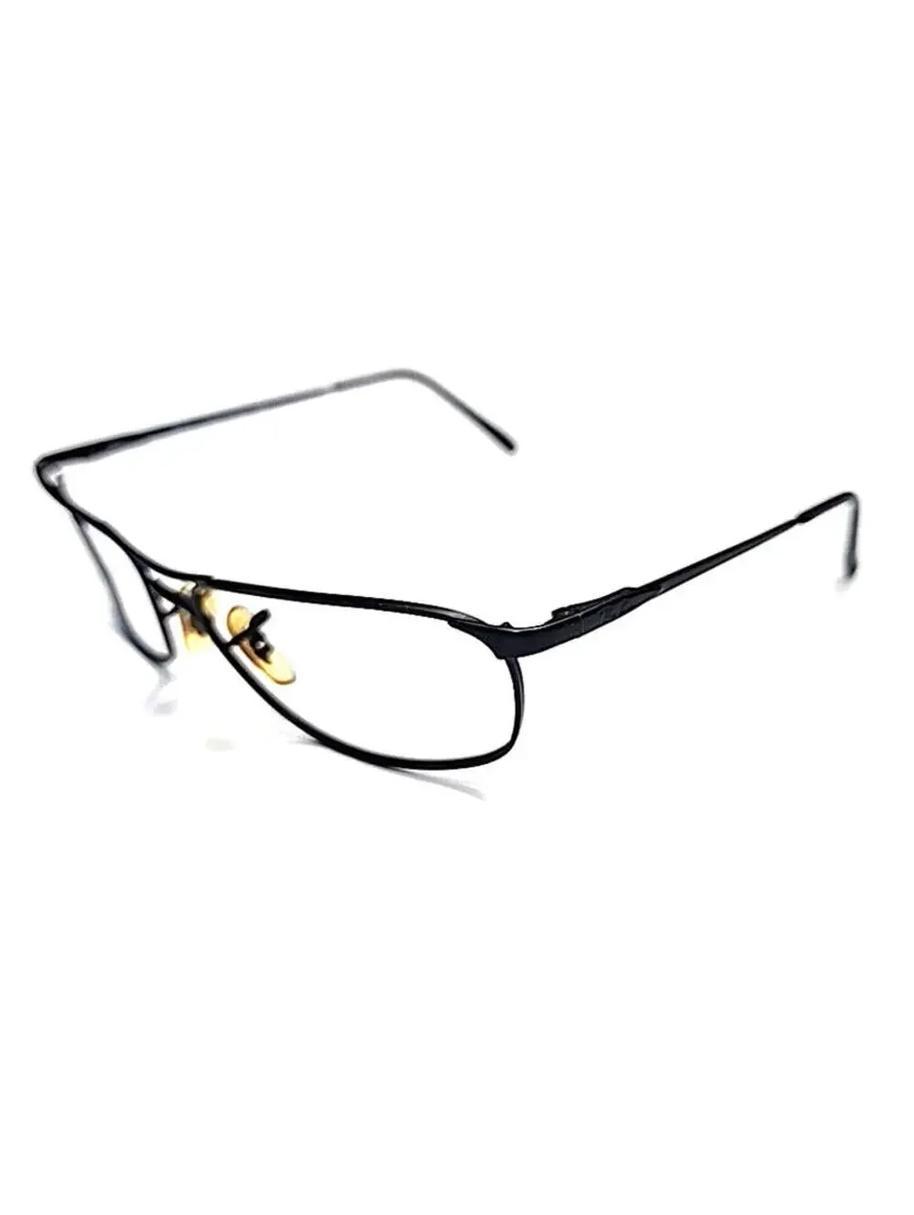 Ray Ban RB3132 006 BLACK Metal Square Sunglasses Frame 56-18 READ
